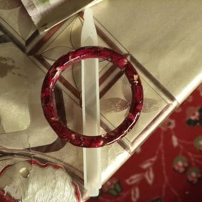 Resin bangles