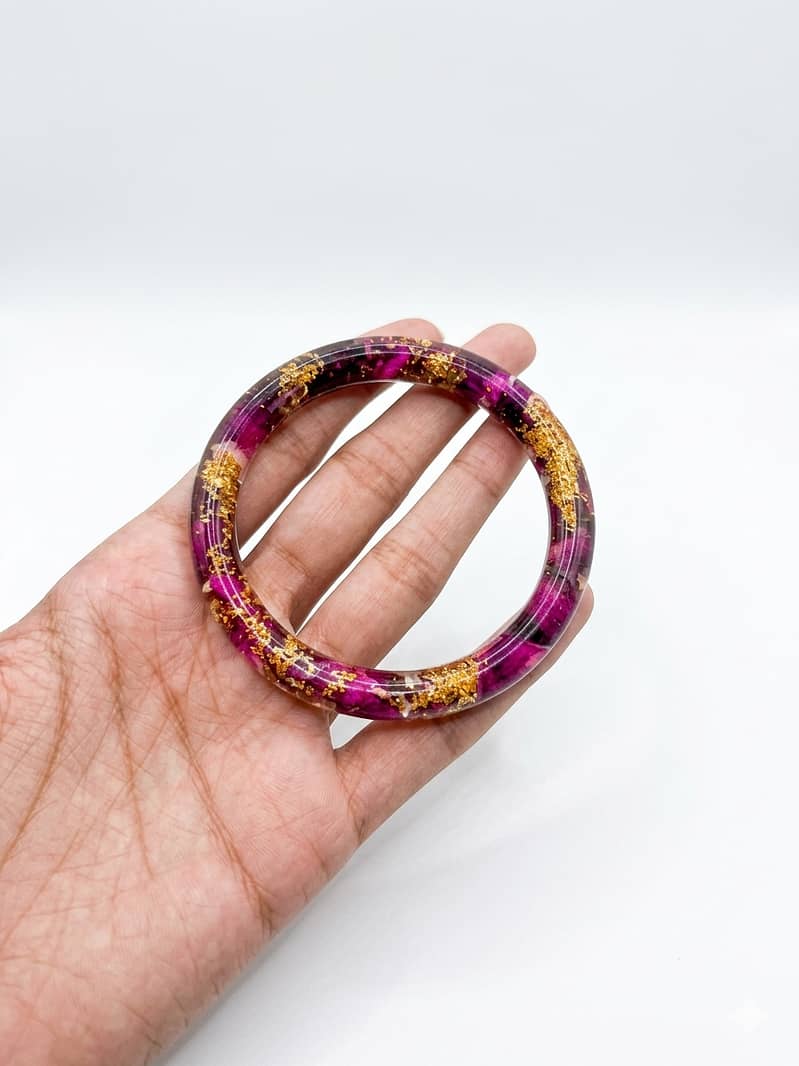Resin bangles 1