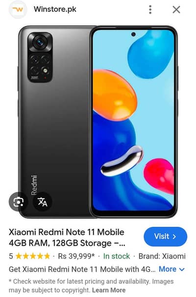 Redmi note 11 for sale