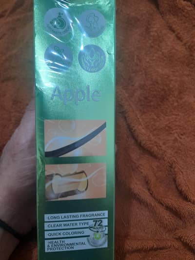 original apple black hair shampoo