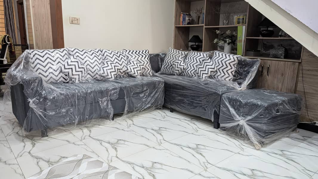 L Shaped Sofa 0