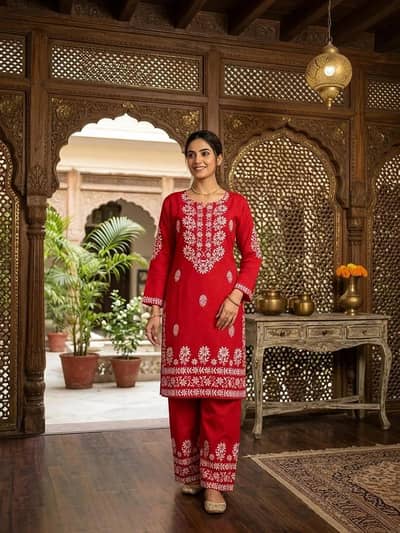 2 PIECE COTTON LAWN