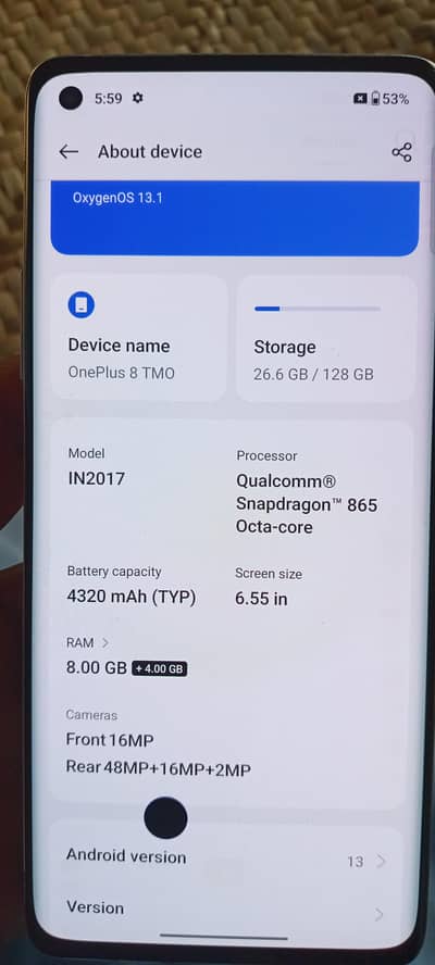 One Plus 8
