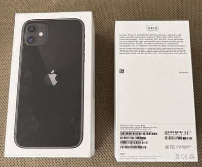 iPhone 11 officially pta 128gb 92 battery health cable box sath.