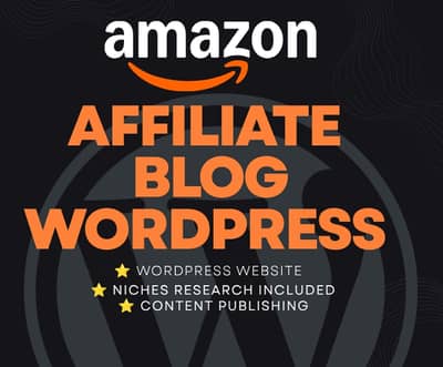 I Will Create a Professional Amazon Affiliate Blog Website in WordPres