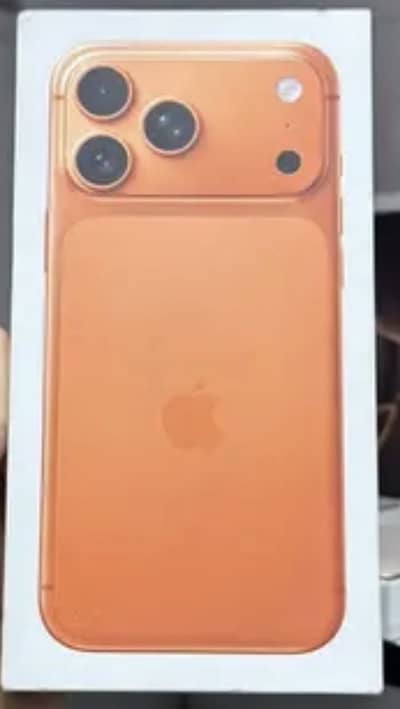 Iphone 17 pro 256gb LLA factory unlock box pack orange non active