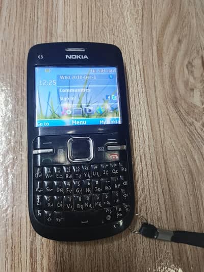 Nokia C3 pta approve wt up no 03464142389
