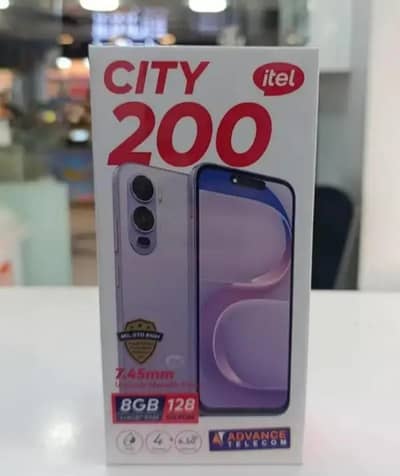 Itel City 200, A100c, A100 Box Pack