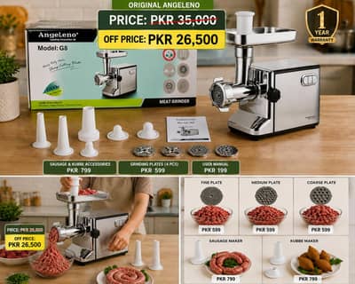 American brand Angeleno meat grinder