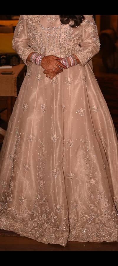 Rose Pink Bridal Dress | Worn 1 time only for 3 hours | Valima