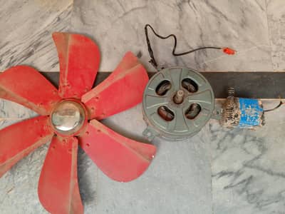 room cooler moter fan and pump