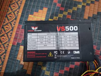 Venoscorp 500w psu | 500w power supply