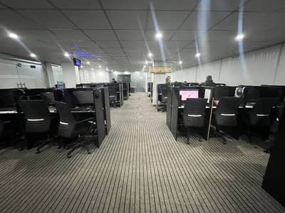 Fully Furnished 1st Floor 4200 Square Feet Office, Call Center Setup