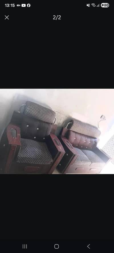 sofa set for sale in immad garden housing society