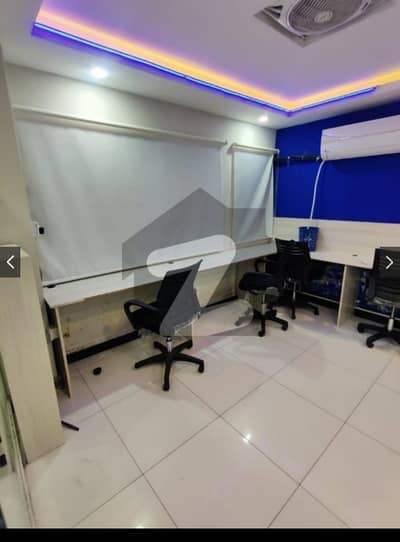PROPERTY CONNECT Elite 1500 Sq Ft Mezzanine Workspace In Blue Area | Premium Rental Opportunity At 3.5 Lac With Contemporary Business Appeal