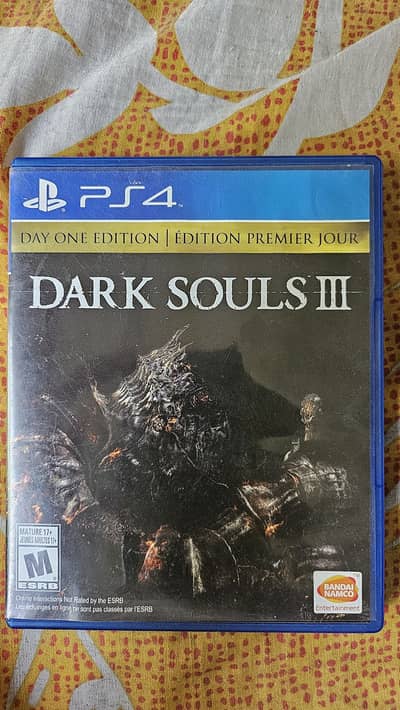 Dark Souls 3 Day One Edition PS4 Blu-ray Disc DVD