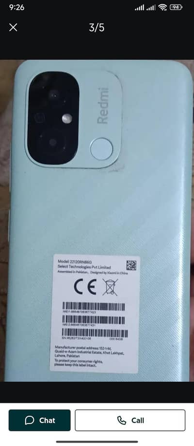 Redmi 12C sale full box charger sath 4+64 urgent sale