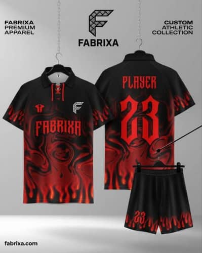 custom made drop shoulder and jersey