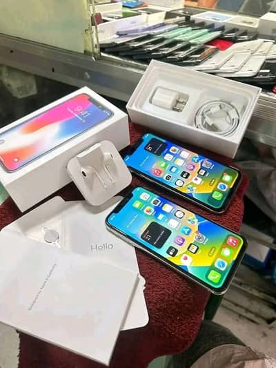 iphone x 256GB  (no open no repair) (PTA approved) all ok