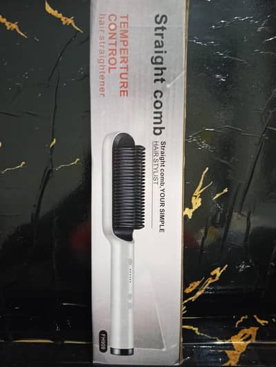 Straight Comb / Hair Straightener Brush (FH909)