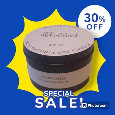 MACREATIONS SCENTED CANDLES