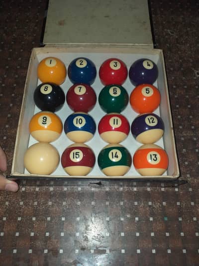best offer  only box open no used 8 ball pool balls only only 25k