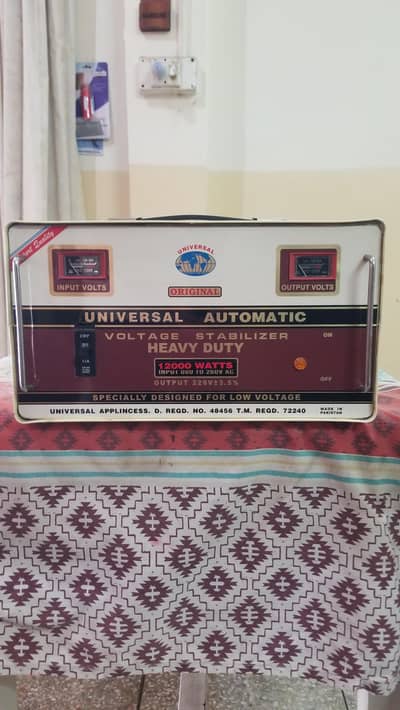 12000 watt stabilizer for sale (Just like New)