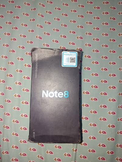 Samsung Mobile Note 8 panel for sale box also available