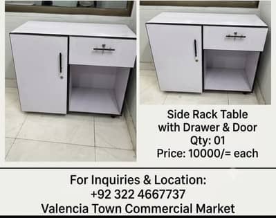 Office/Side/Table/Cabinet/Lock/Big/Size/Drawer/Storage