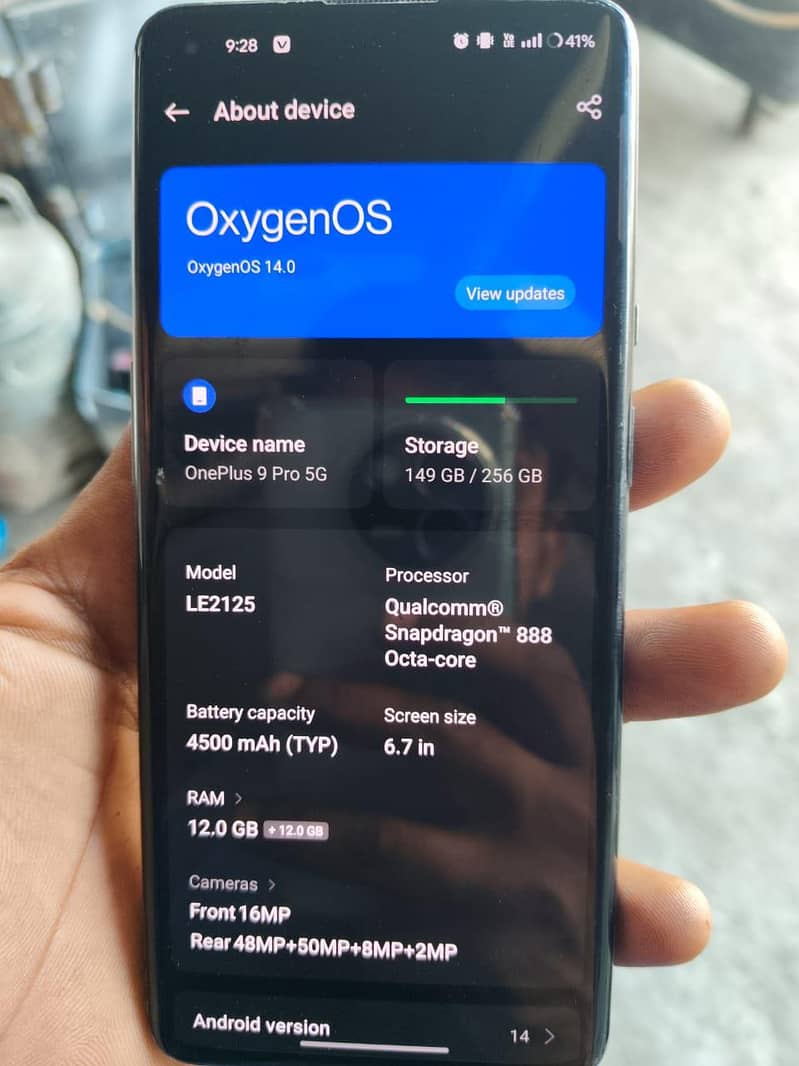 One Plus 9 Pro 6