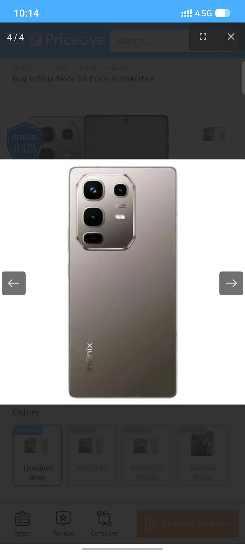 infinix note 50 1