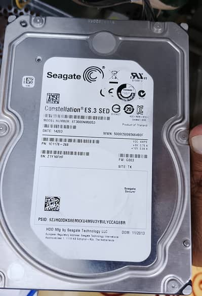 3TB HDD SEAGATE FOR SALE
