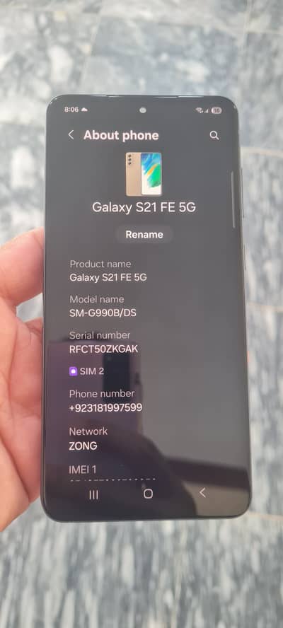 Samsung Mobile S21 FE