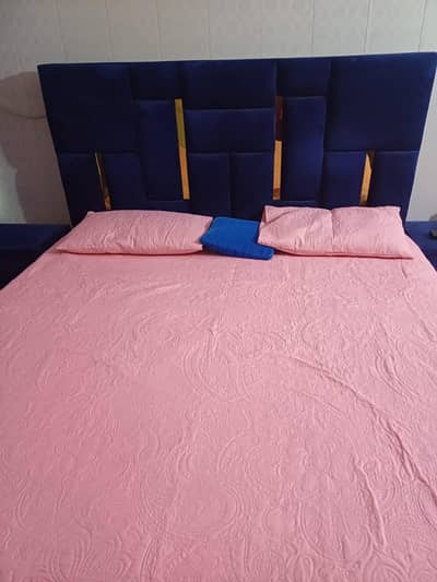Blue Poshish Bed Set