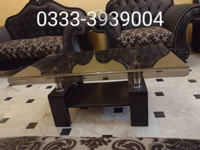7 seater luxurious sofa set with table