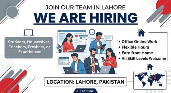 Hiring male and female for work