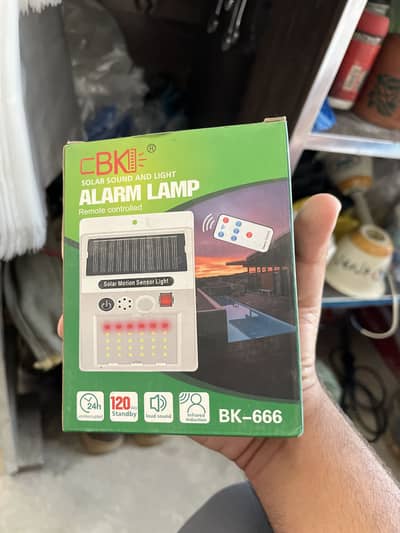 Solar sound and light