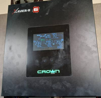 Crown xaviyer II 6 kw hybrid (2 years warranty)