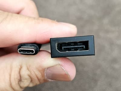 USB C to DisplayPort Adapter - 4K USB Type-C to DP Adapter Dongle
