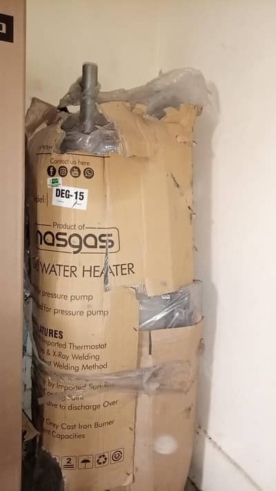 NasGas Geyser Dual System Electric/ Gas