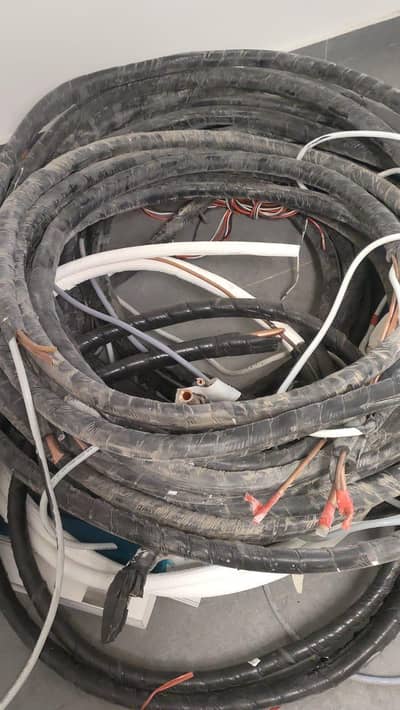 AC Pipe with Wire