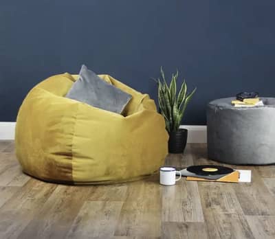 Velvet Bean Bags
