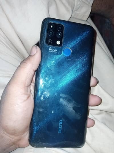 Tecno Pova 6/128 All okay only Mobile Nic ki copy