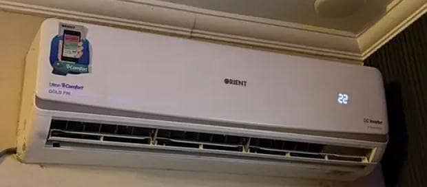 Orient 1.5 ton Dc inverter heat and cool totally genuine