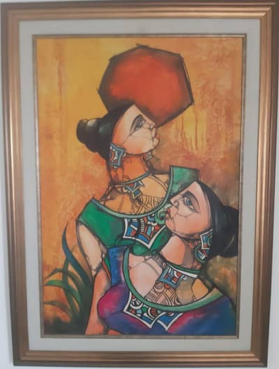 Modern Art Painting - Framed Canvas