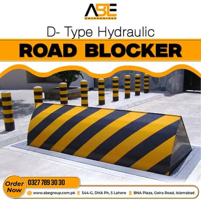 D-Type Hydraulic Road Blocker Barrier (Security Gate System)