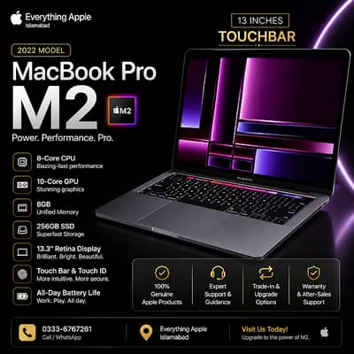 Apple Macbook Pro M2 Complete Box Best for Developers 2022 Model
