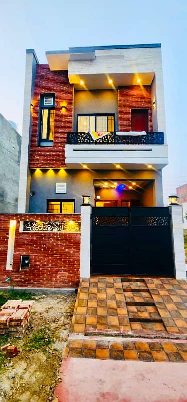 3 Marla Brand New House For Sale In E Block Al Kabir Town Lahore