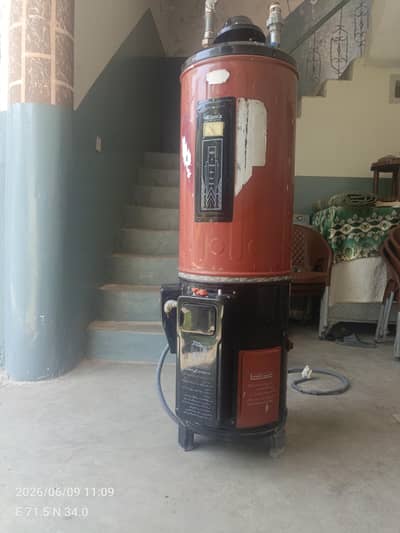 electric and gas geyser