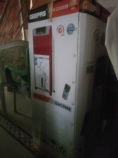 Geepas GAC-9444 Air Cooler – Box Pack Like New